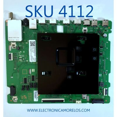 MAIN PARA SMART TV SAMSUNG QLED 4K RESOLUCIÓN ( 3840 x 2160 ) / NUMERO DE PARTE BN94-17518V / BN41-02855C / BN9417518V / 011010177643 / 20220113 / BN94-19544S / PANEL CY-TA055FLAV1H / MODELO QN55QN90AAFXZA AA06